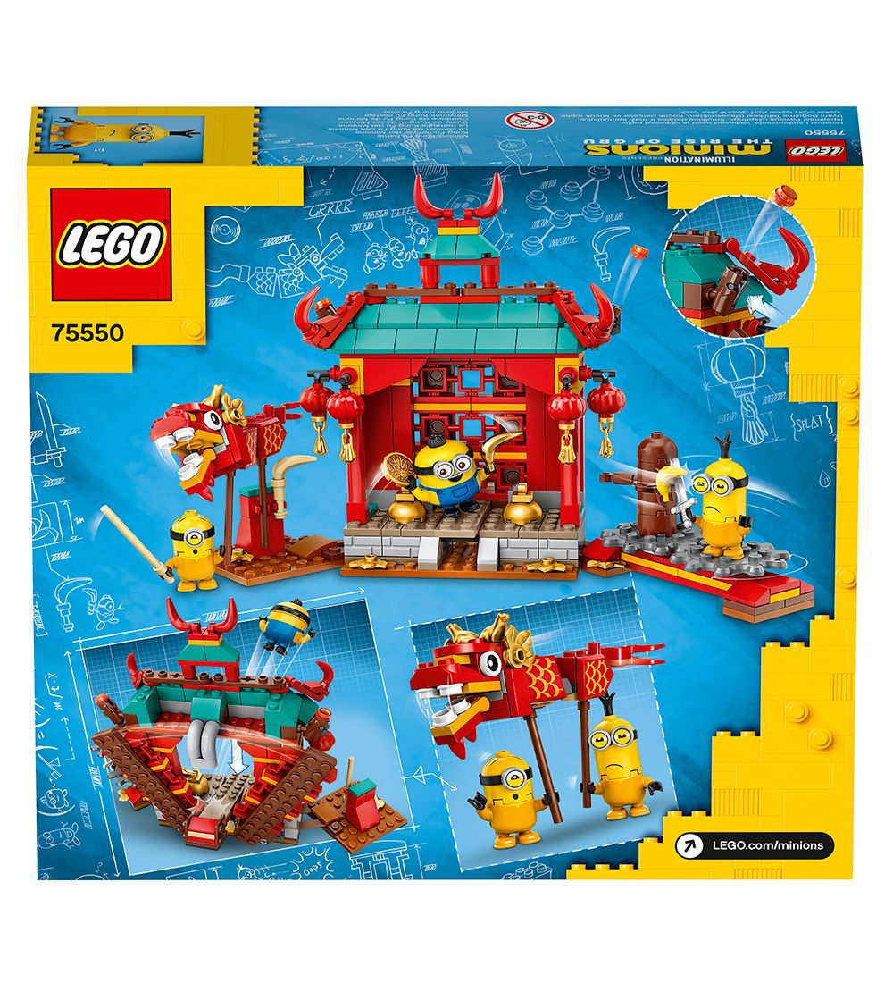 LEGO Minions - Minions Kung Fu Tempel 75550 - 310 Teile