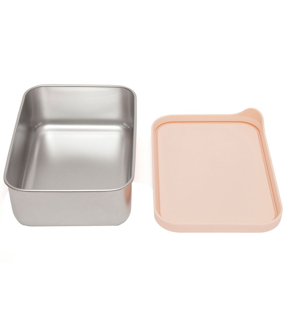 Petit Monkey Lunchbox - Riley - Stainless Steel - Dawn Rose
