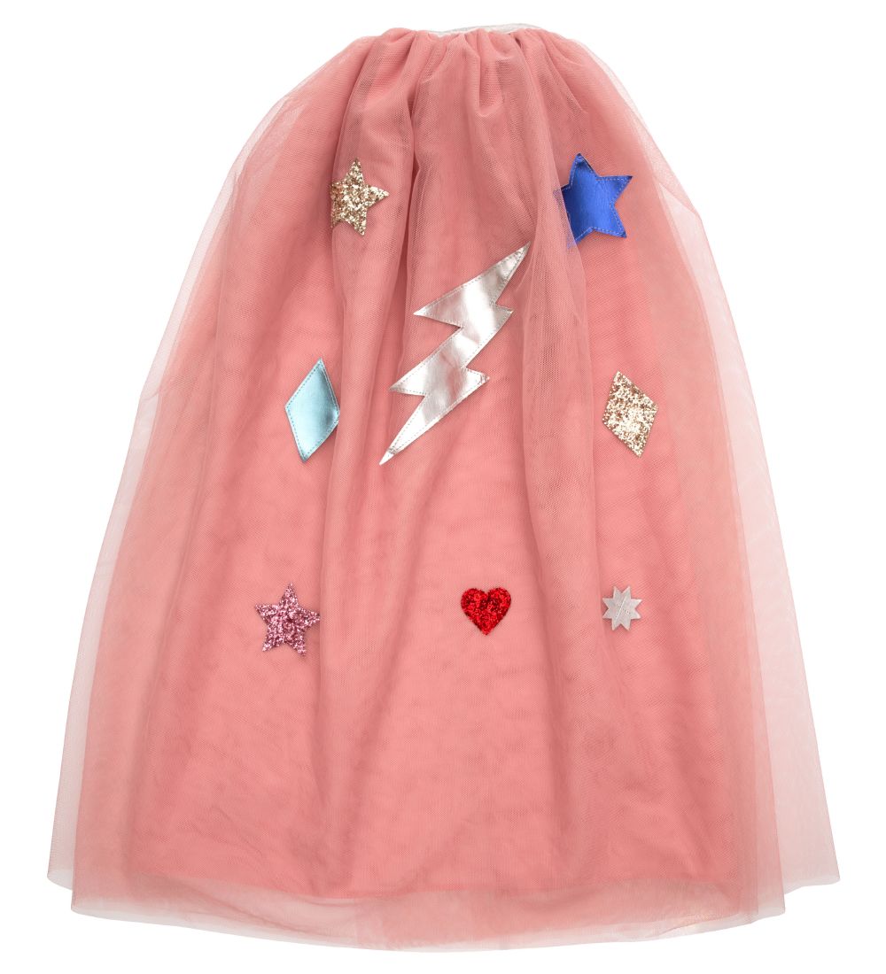 Meri Meri Costume - Coat, Maybe and Bracelet - Pink Superhero