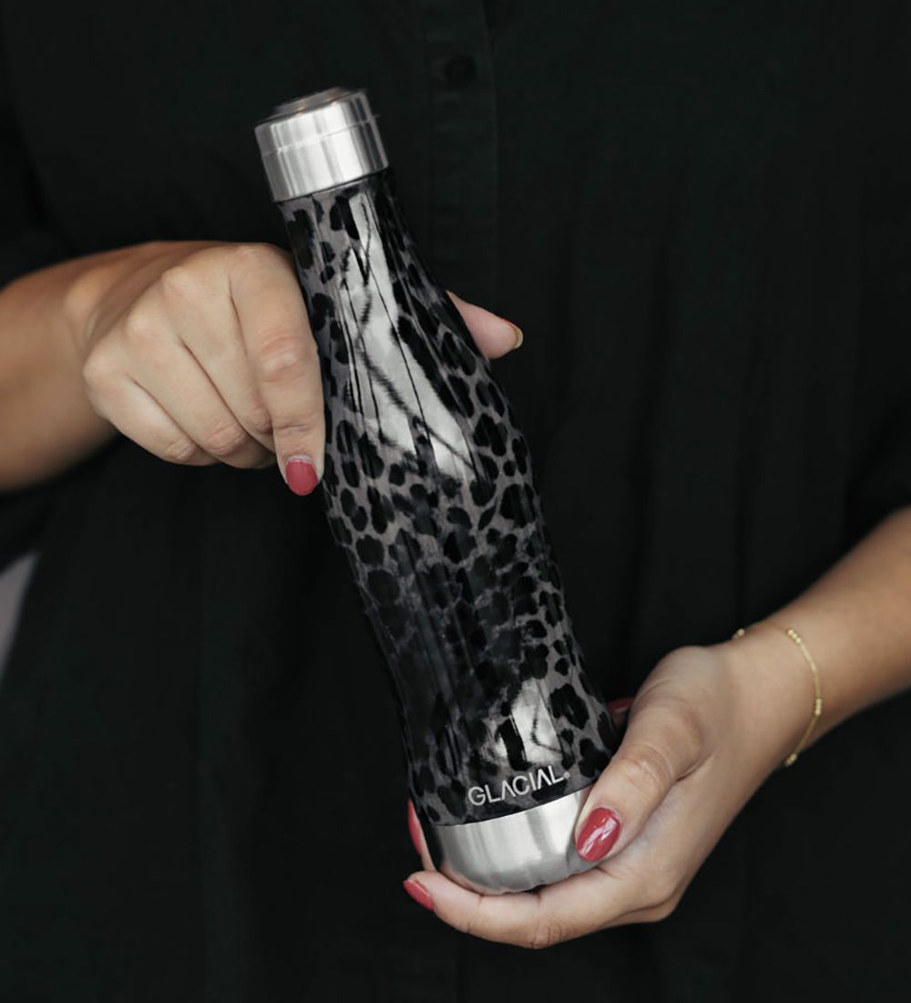 Bouteille Thermos Glacial - 400 ml - Black Leopard