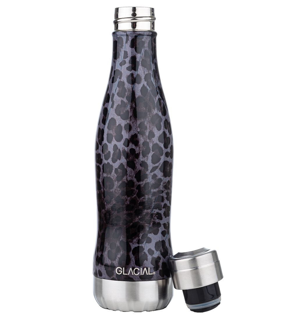 Bouteille Thermos Glacial - 400 ml - Black Leopard