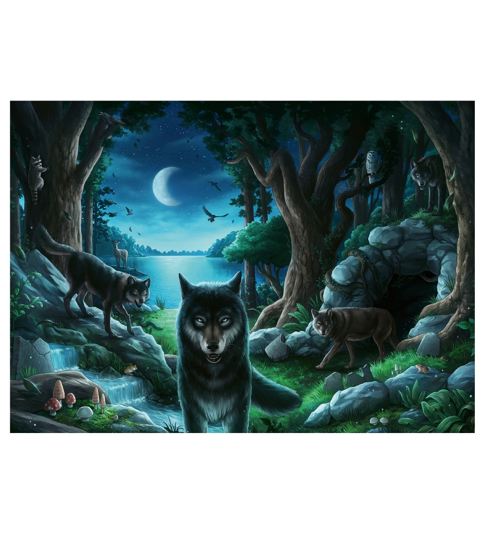 Ravensburger Puzzle Game - 759 Bricks - The Curse Of The Wolves