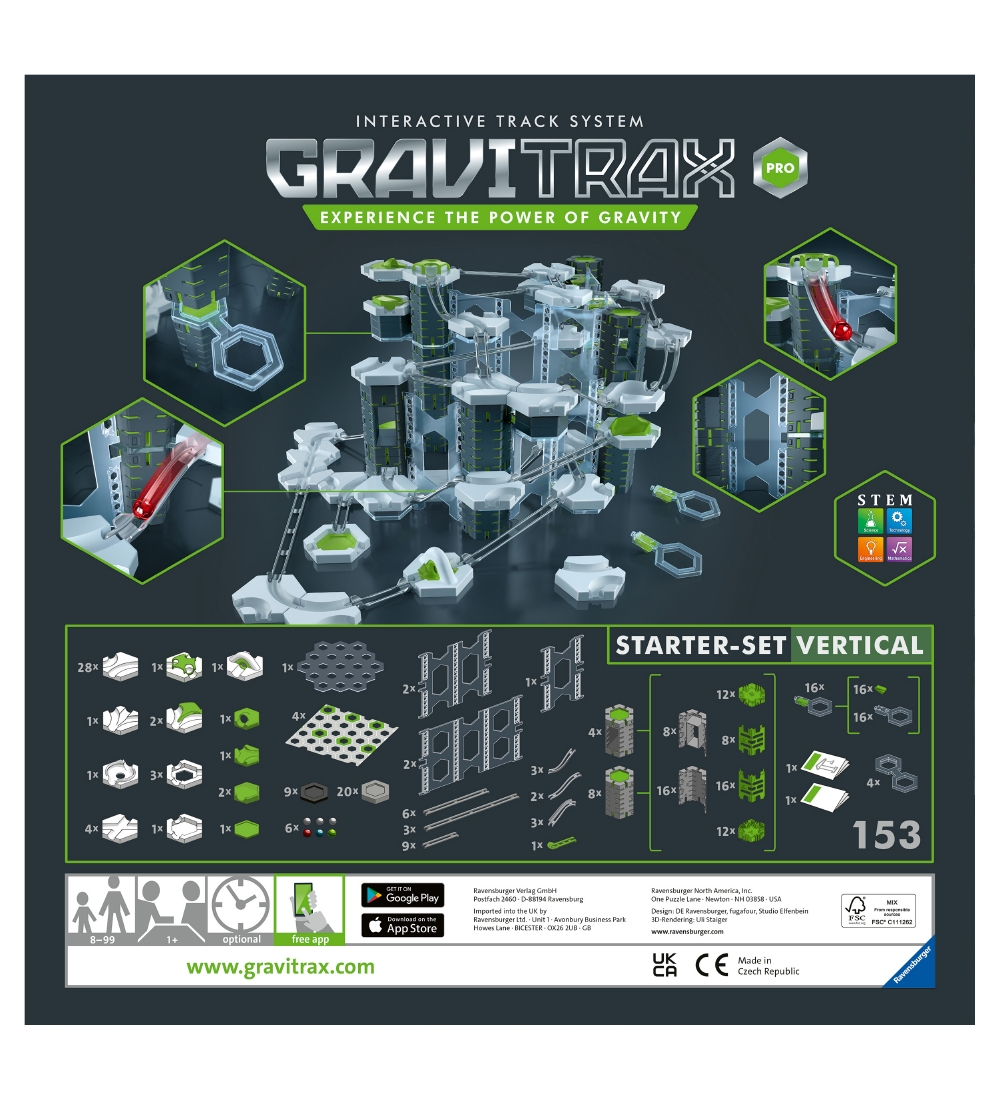 GraviTrax Starts-Set Vertical Pro