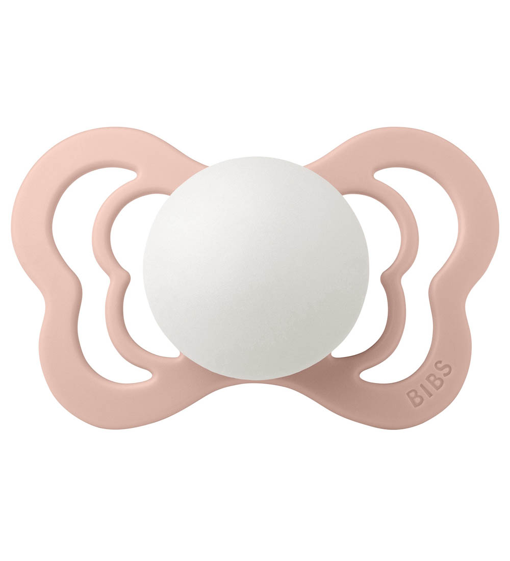 BIBS Couture Glowing Pacifiers - Size 2 - 2-Pack - Anatomical -