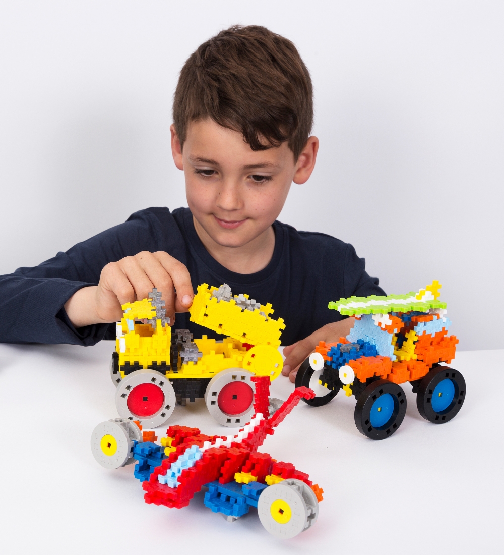 Plus-Plus Go - 800 pcs - Learn To Build Vehicles
