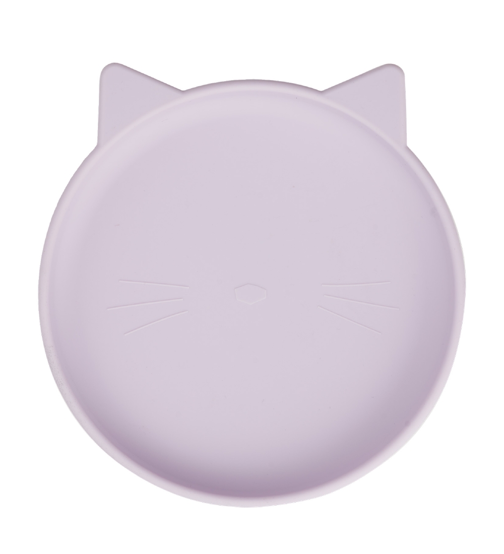 Liewood Plates - 2-Pack - Silicone - Olivia - Cat - Light La