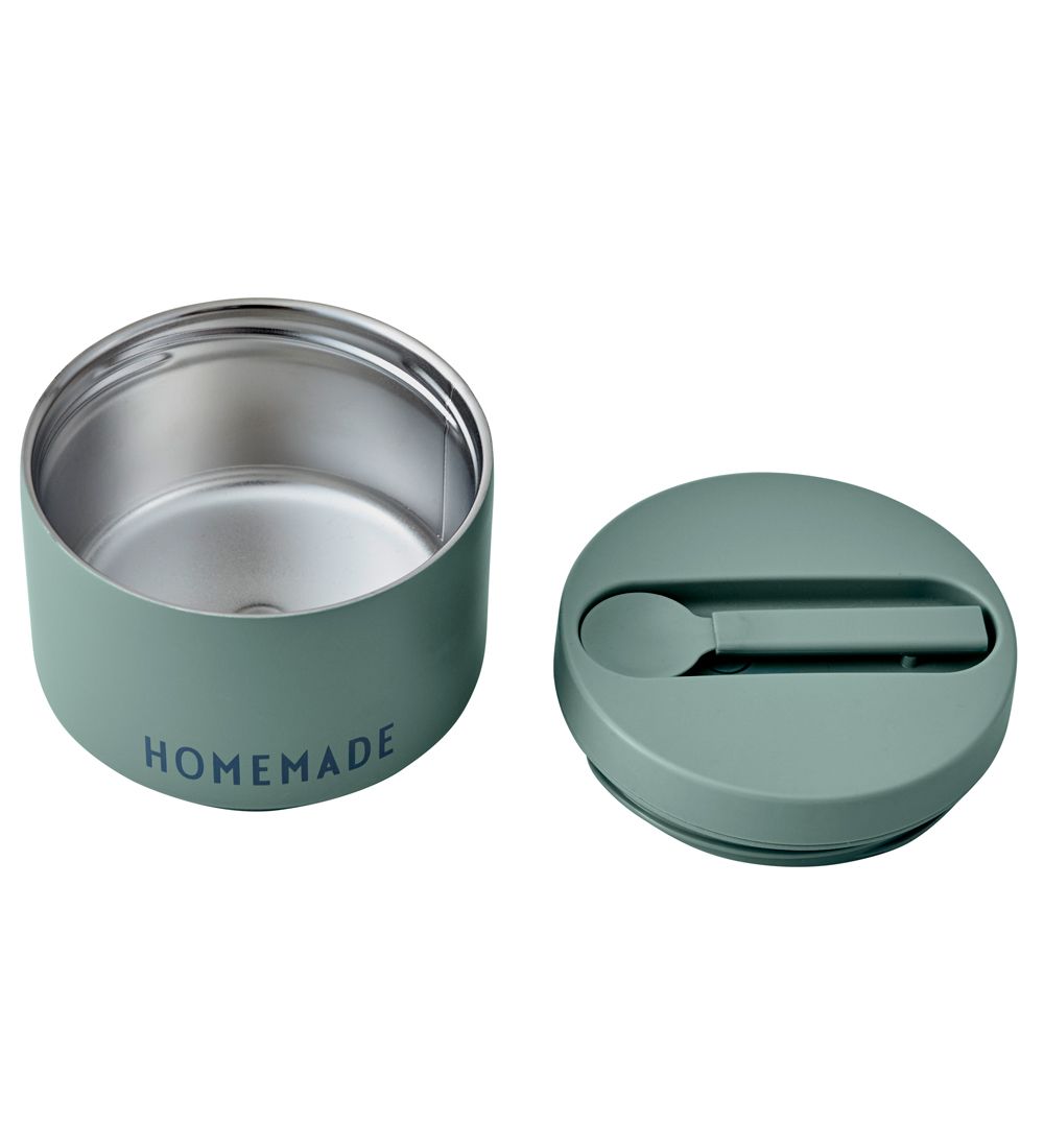 Design Letters Lunchbox w. Spoon - Thermo Lunch Box - Little - G