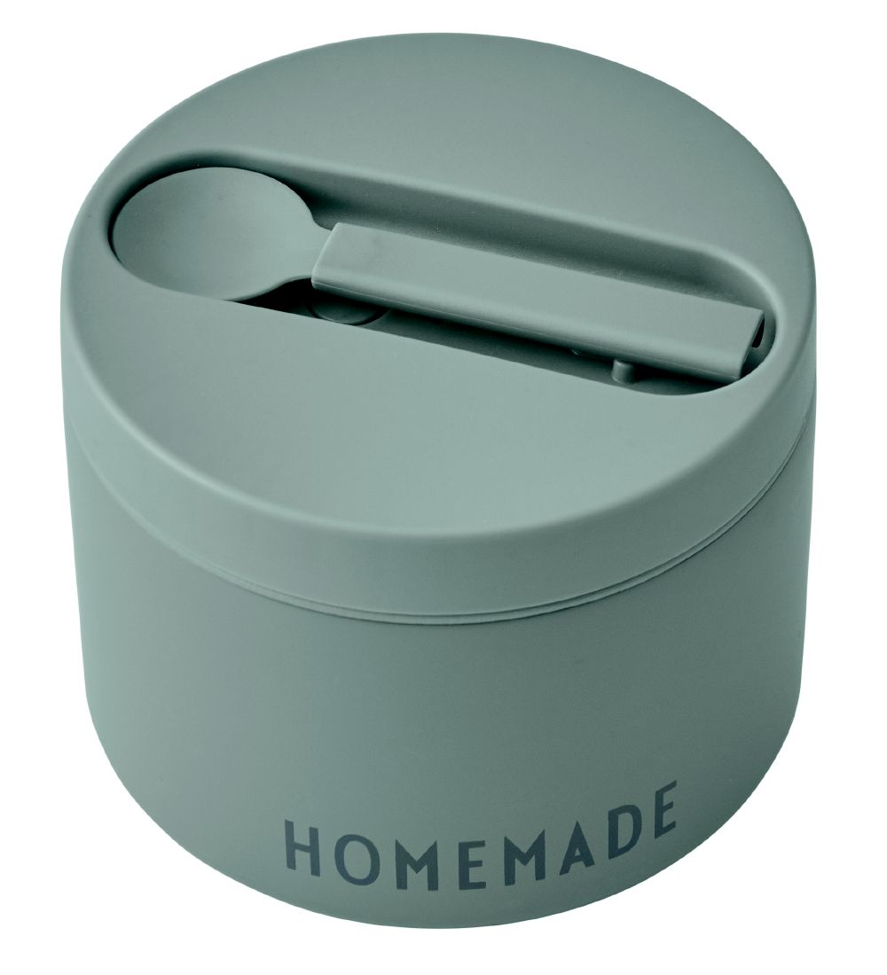 Design Letters Lunchbox w. Spoon - Thermo Lunch Box - Little - G