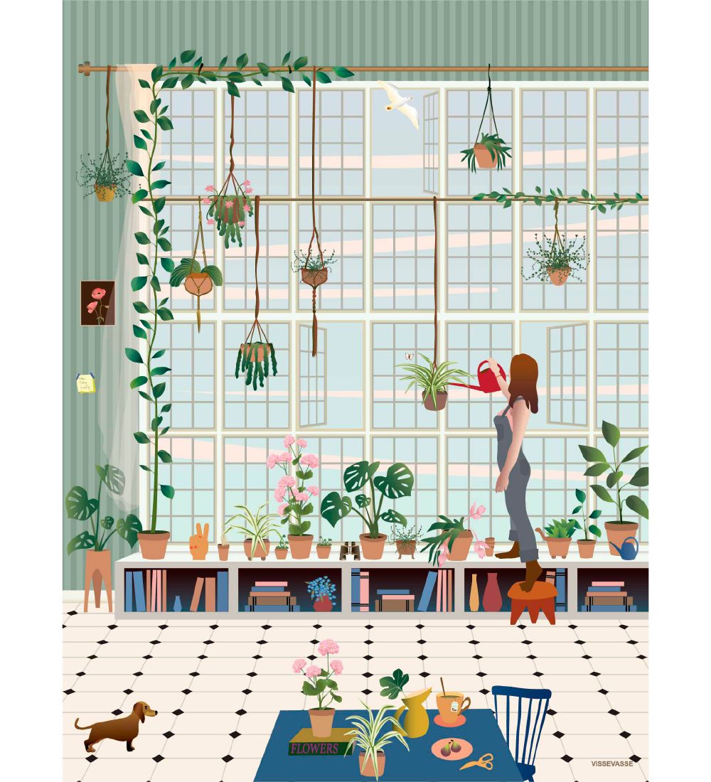 Vissevasse Poster - 30x40 cm - Plant Lover