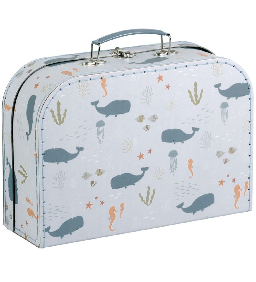 A Little Lovely Company Cardboard Suitcase - 2 pcs - 29x25.5 cm
