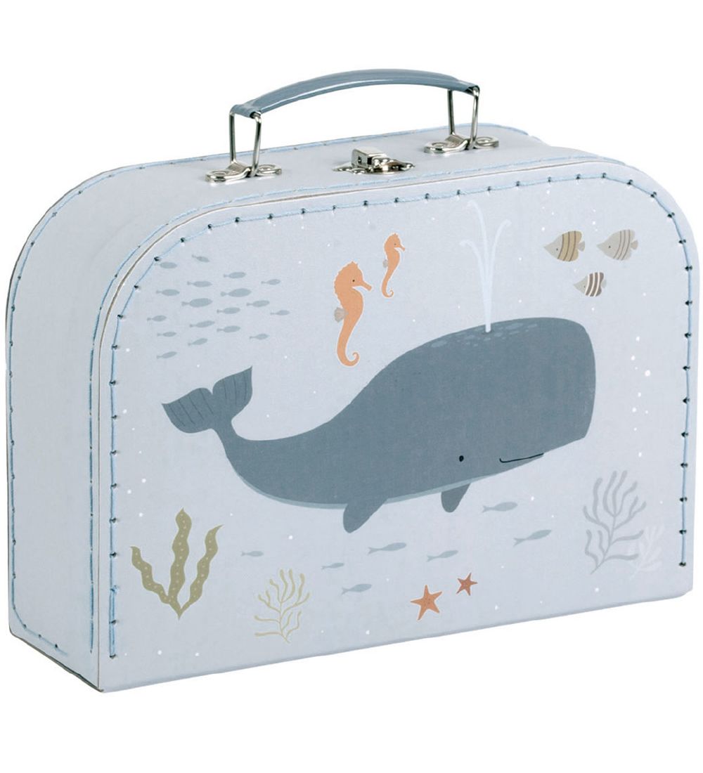 A Little Lovely Company Cardboard Suitcase - 2 pcs - 29x25.5 cm