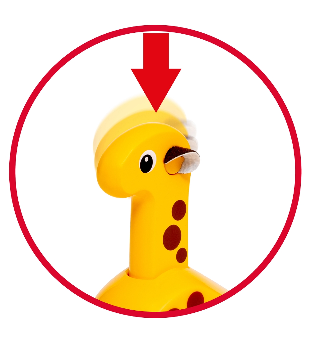BRIO Push Toy - Giraffe - Yellow 30229