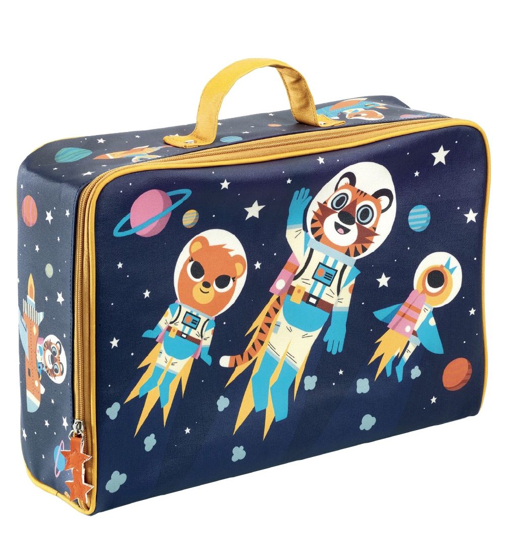 Djeco Cardboard Suitcase - Space