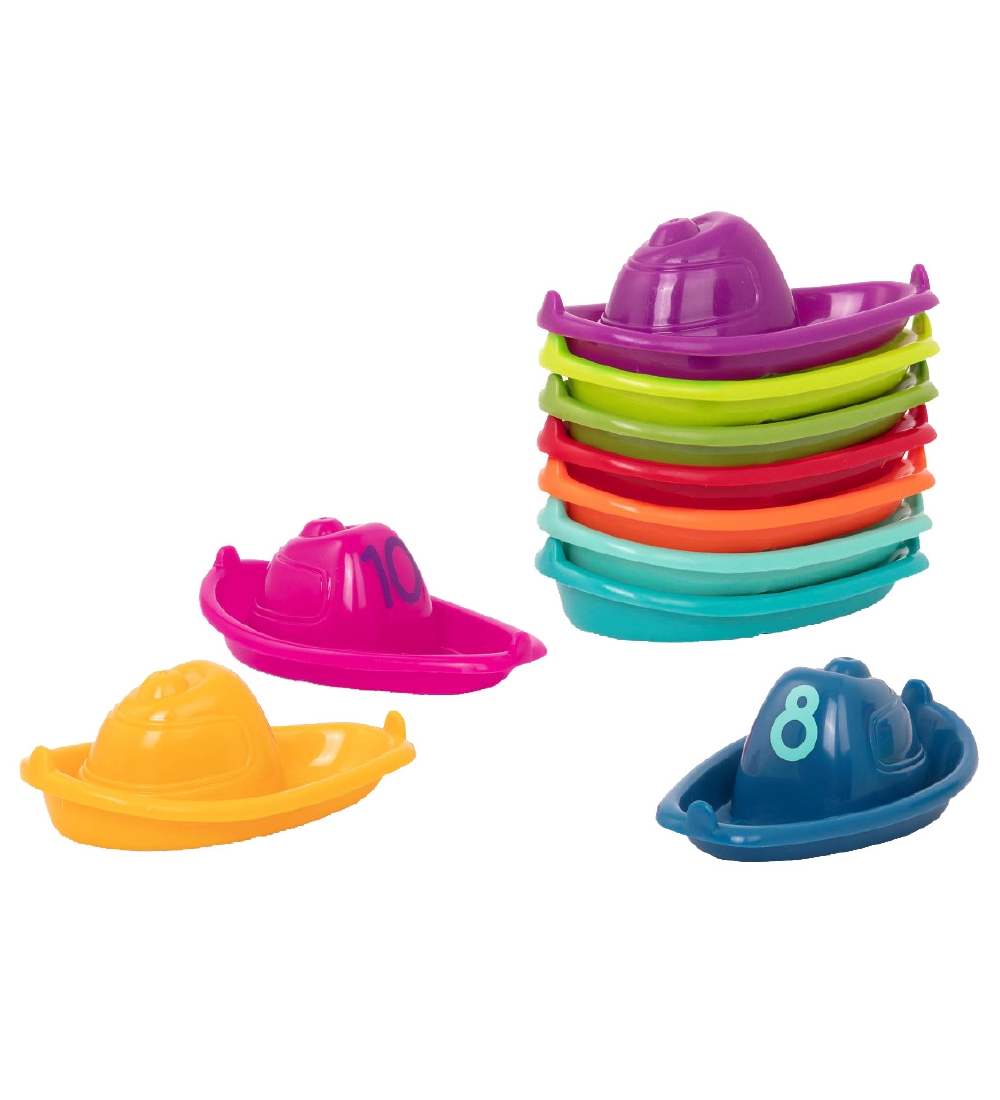 Battat - 10 Parts - Boats - Multicolour