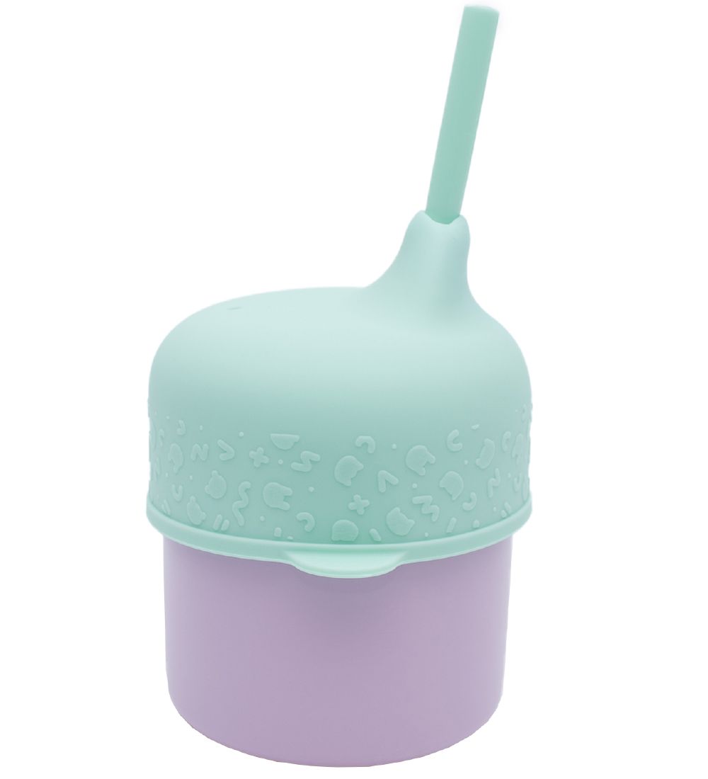 We Might Be Tiny Lid and Straws - Minty Green