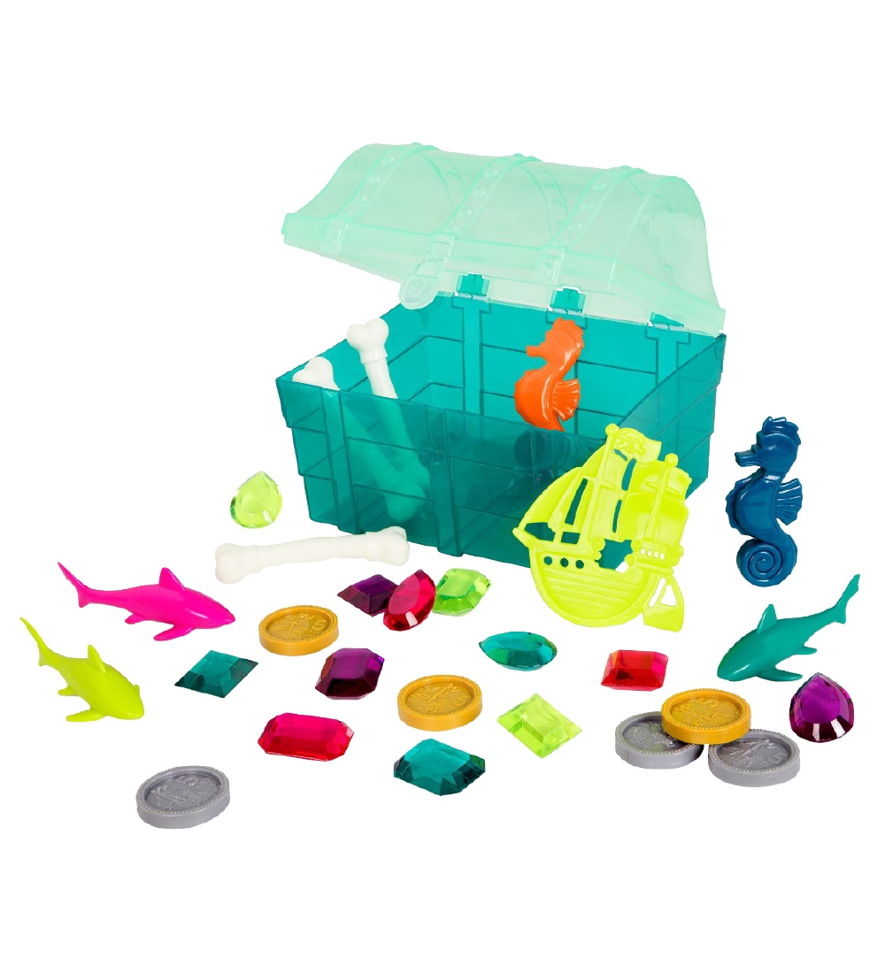 B. toys Bath Toy - Treasure chest