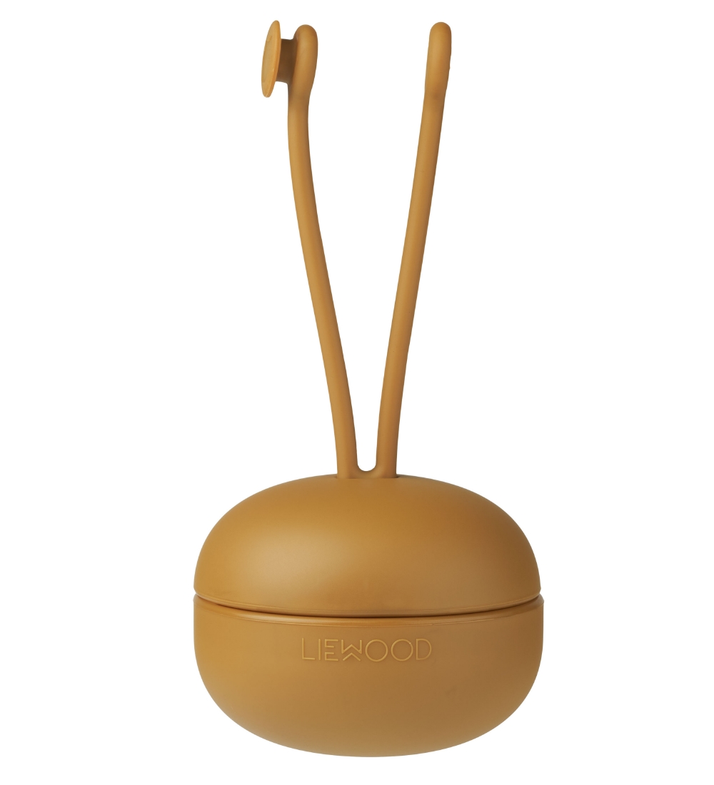 Liewood Suttebox - 8x6x17 cm - Silicone - Philip - Golden Caram