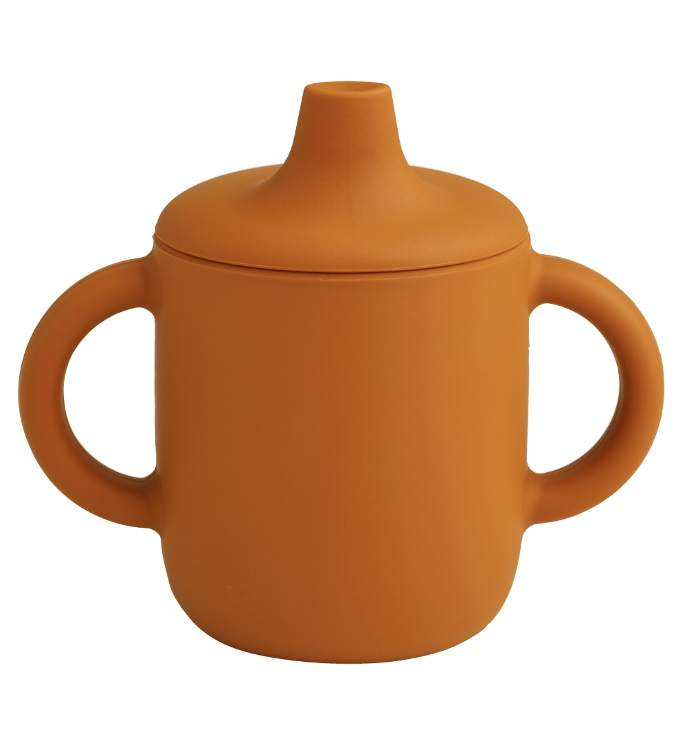 Liewood Cups - 2-Pack - Silicone - Neil - Dark Rose/Mustard Mix