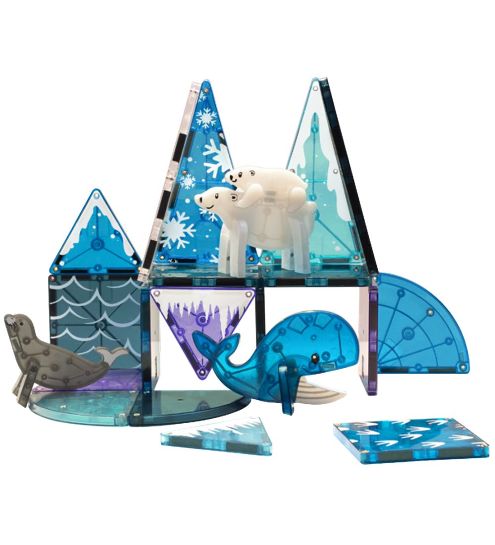 Magna-Tiles Magnet Set - 25 Parts - Arctic Animal