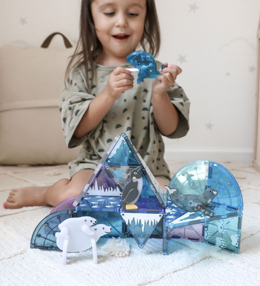 Magna-Tiles Magnet Set - 25 Parts - Arctic Animal