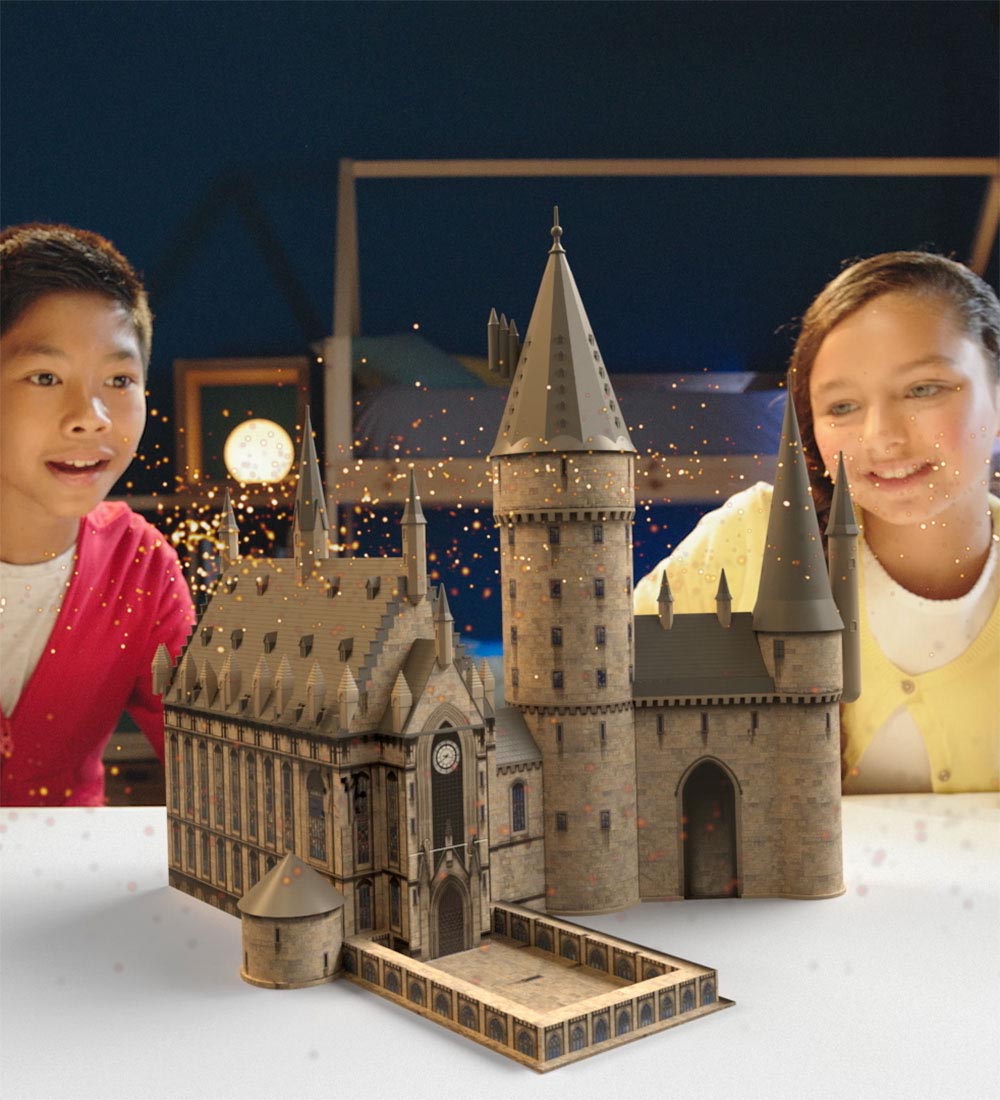 Ravensburger 3D Puzzle Game - 630 Bricks - Harry Potter Hogwarts