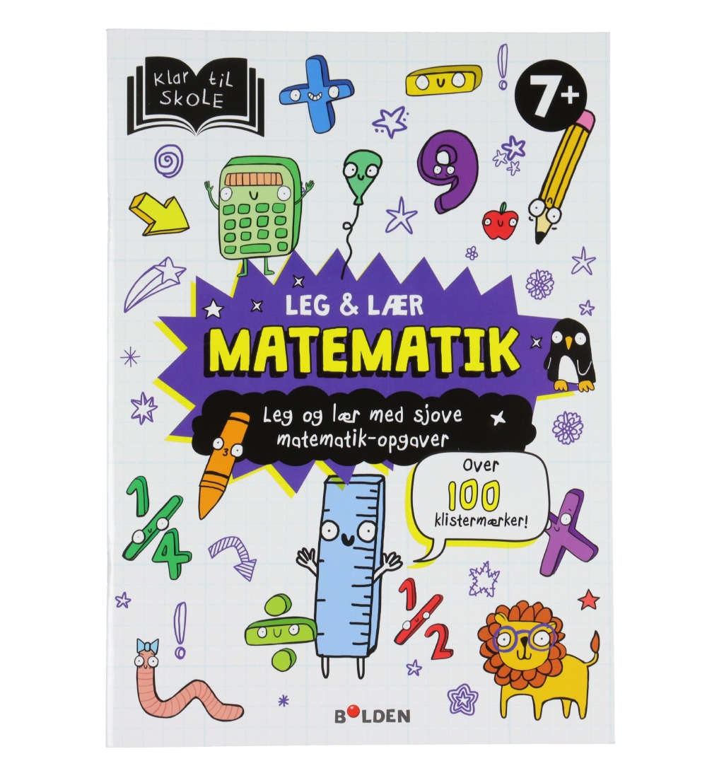 Forlaget Bolden Activity Book - Leg og Lær: Matematik - Danish