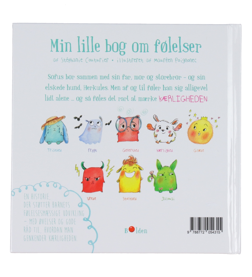 Forlaget Bolden Book - Min bog om følelser - Kærlighed - Dänisch