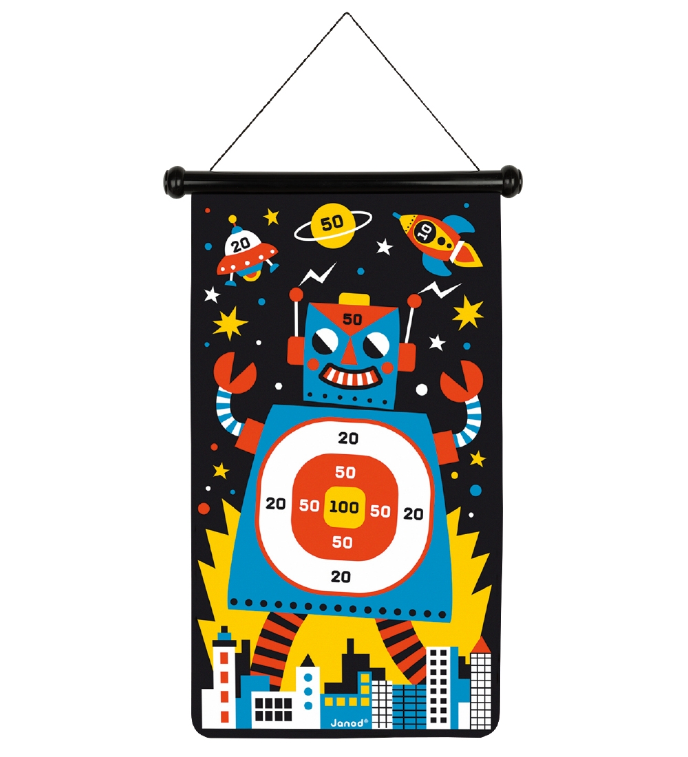 Janod Magnetic Darts Game - Robots