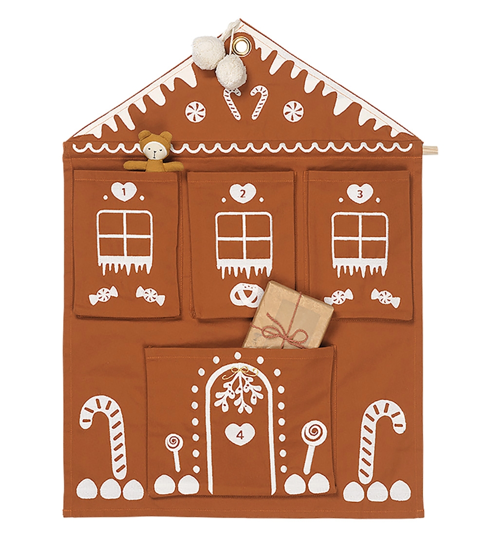 Fabelab Advent Calendar - Gingerbread House - Cinnamon