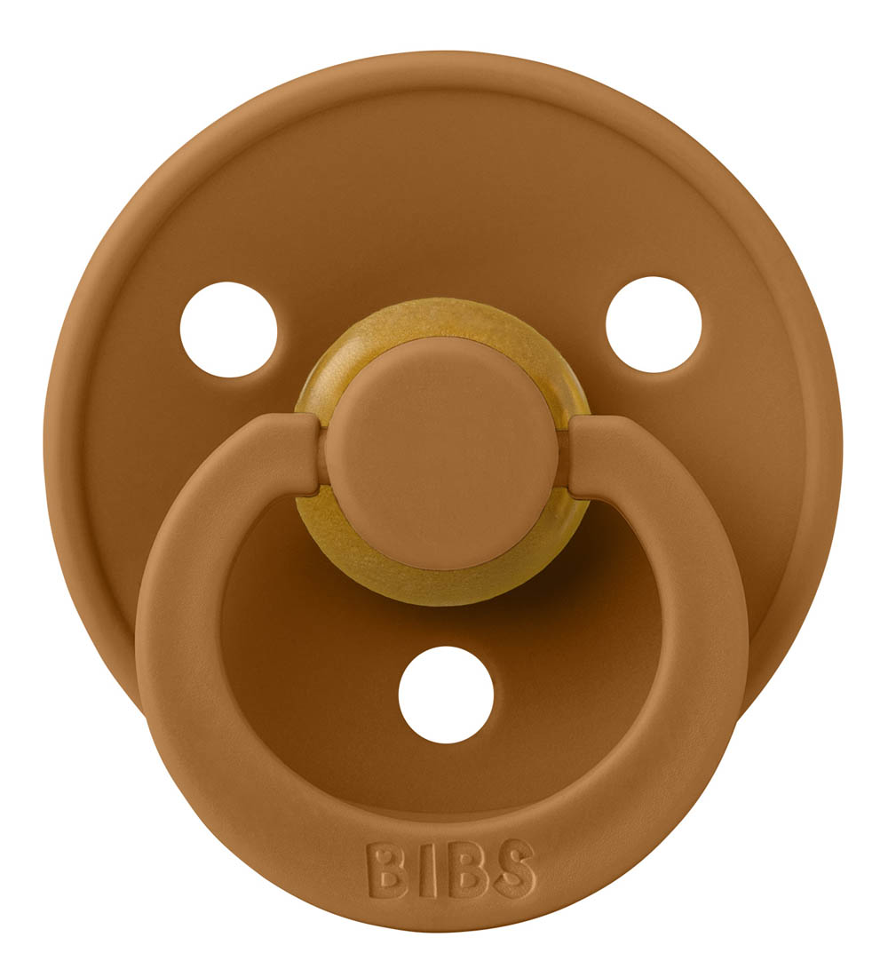 Bibs Colour Dummies - 2-Pack - Size 2 - Natural Rubber - Haze/Ca