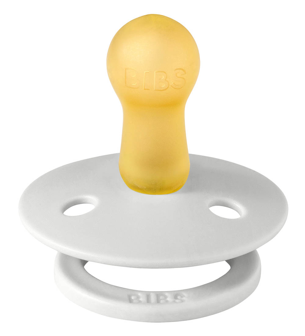 Bibs Colour Dummies - 2-Pack - Size 2 - Natural Rubber - Haze/Ca