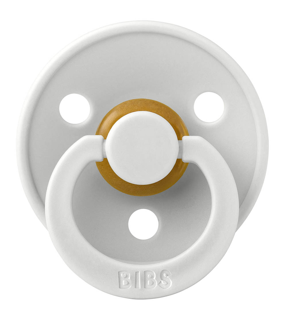 Bibs Colour Dummies - 2-Pack - Size 2 - Natural Rubber - Haze/Ca