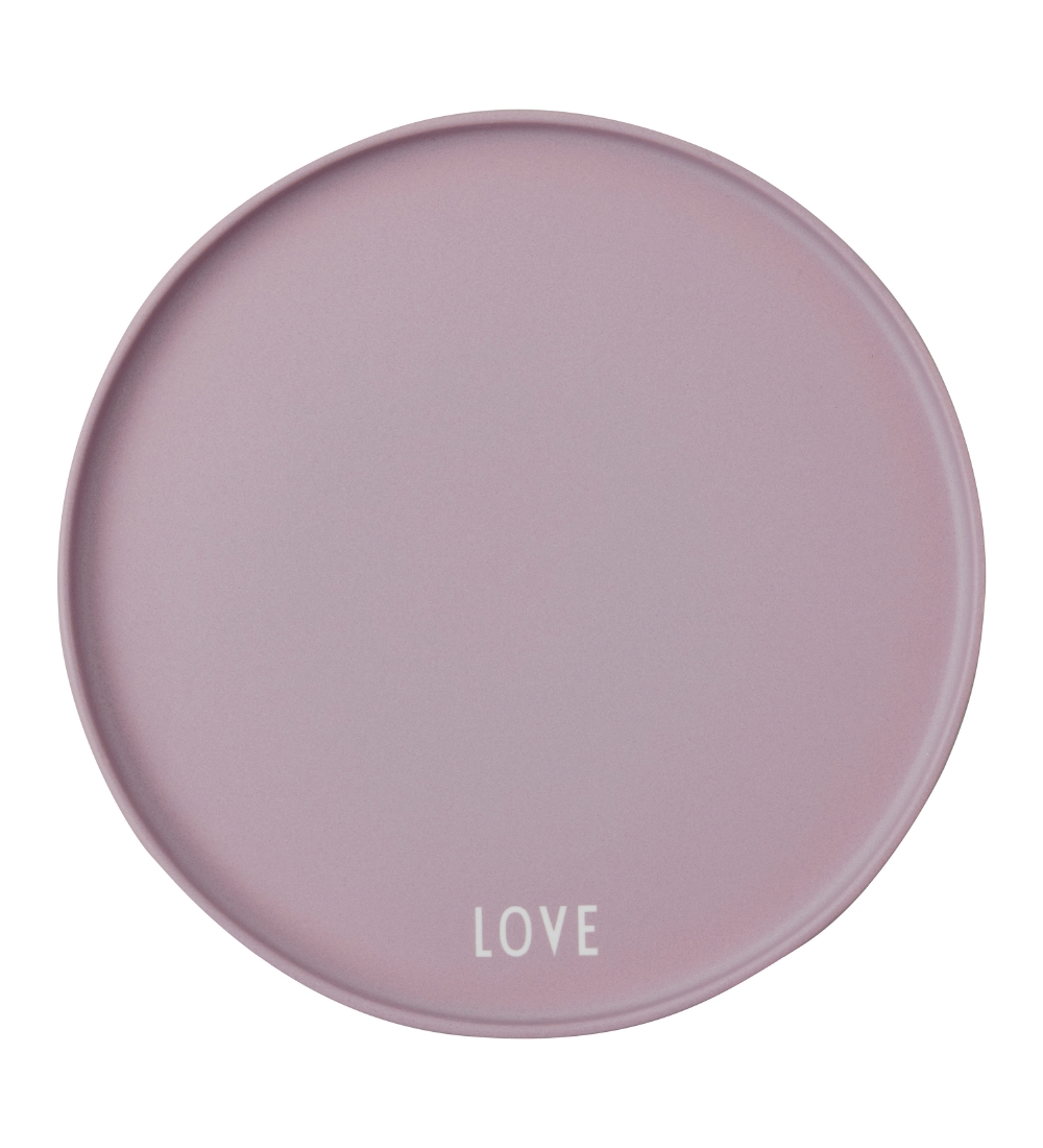 Design Letters Plate - Love - Favorite - Lavender