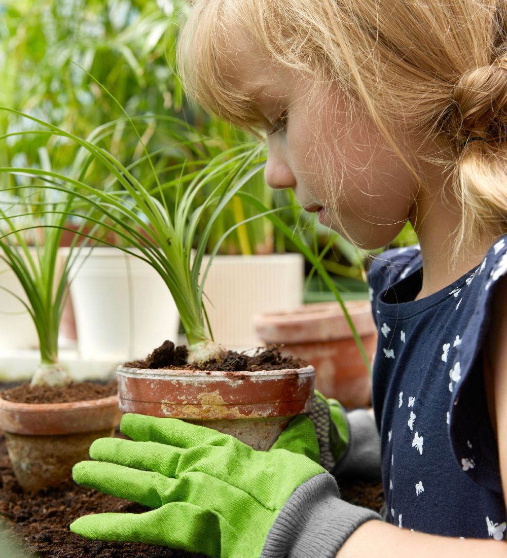 HABA Terra Kids Work Gloves - Green