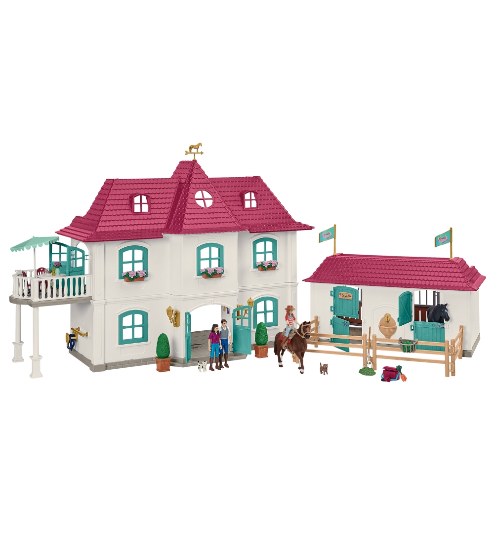 Schleich Horse Club - Aan het meer Country Huis en schuur 42551