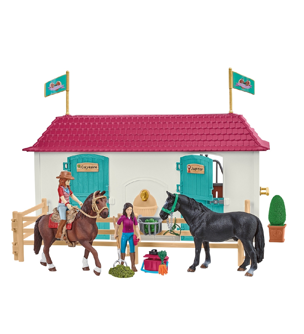 Schleich Horse Club - Aan het meer Country Huis en schuur 42551