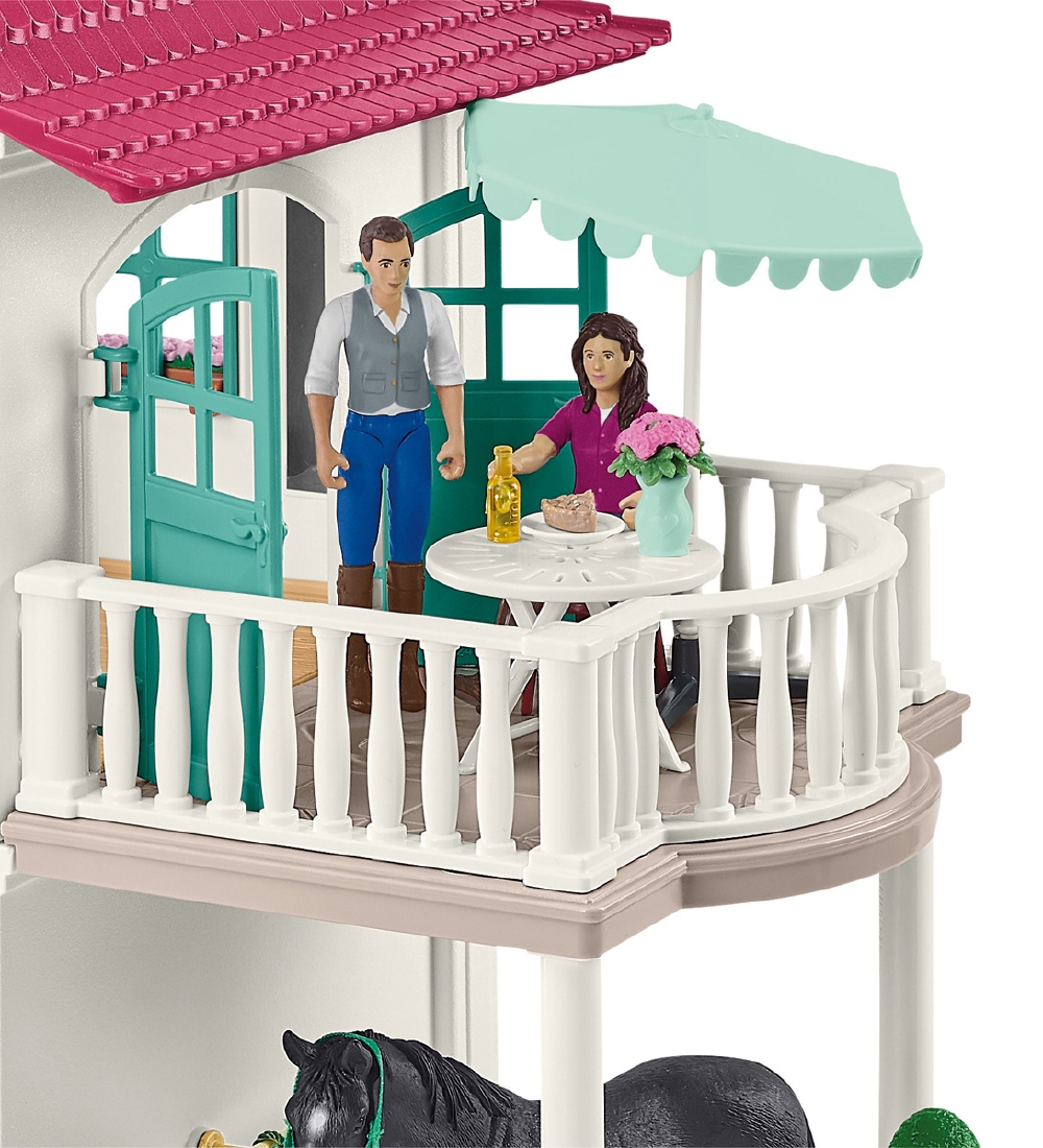Schleich Horse Club - Aan het meer Country Huis en schuur 42551