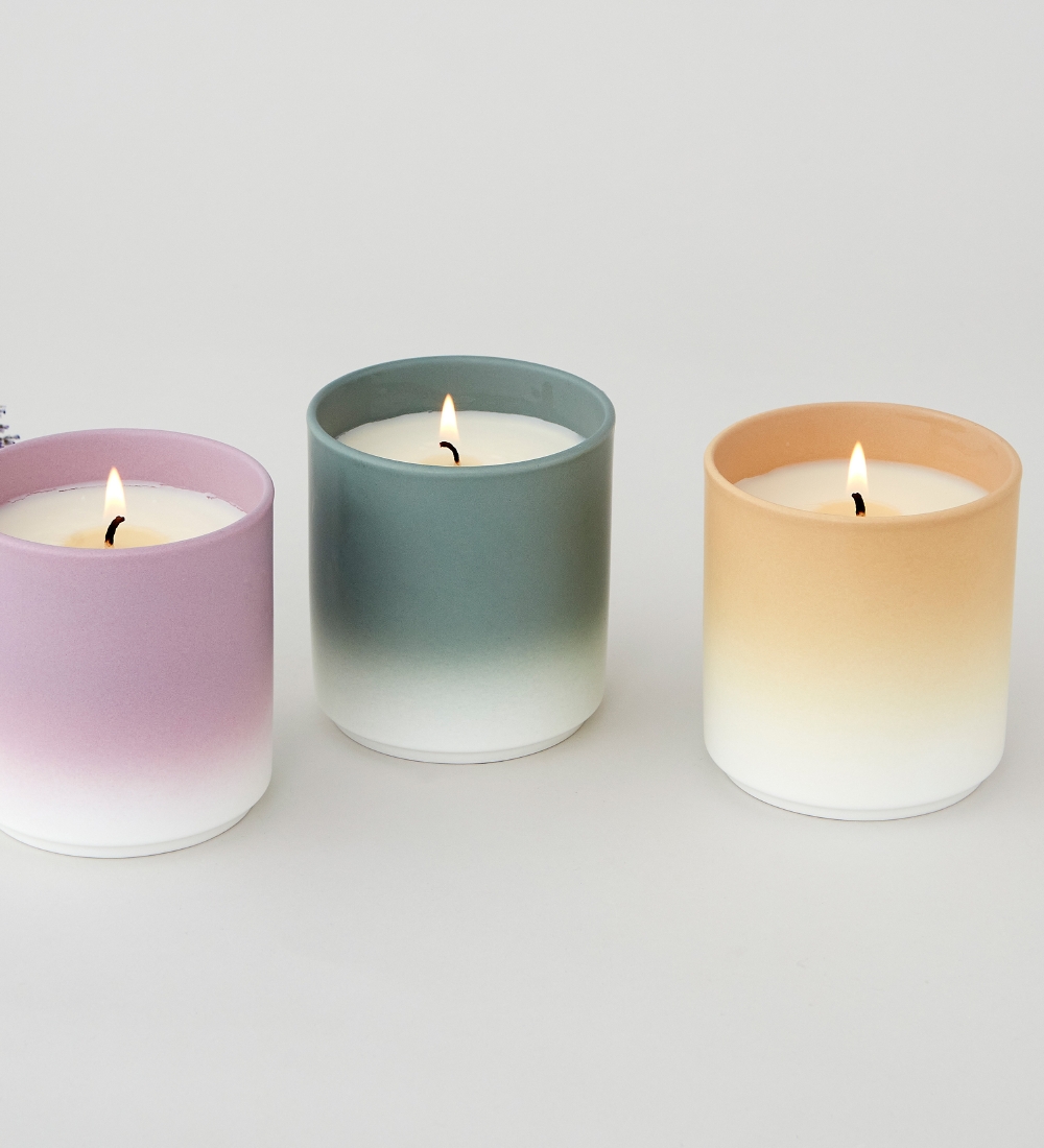 Design Letters Scented Candles - 260 g - Beige