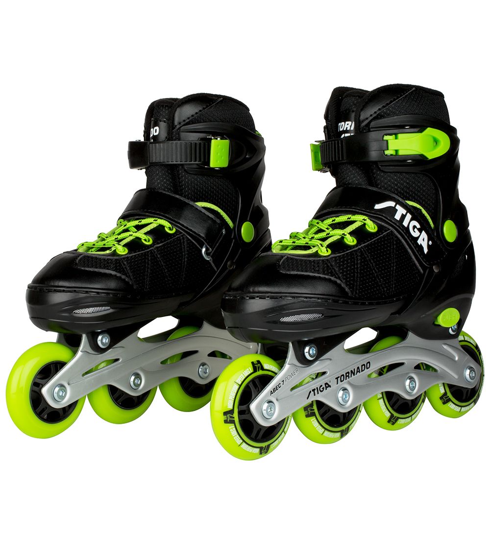 Stiga Roller Skates - Tornado - Black/Green