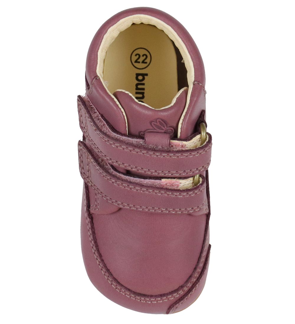 Bundgaard Babysko - Prewalker ll Velcro - Dark Rose