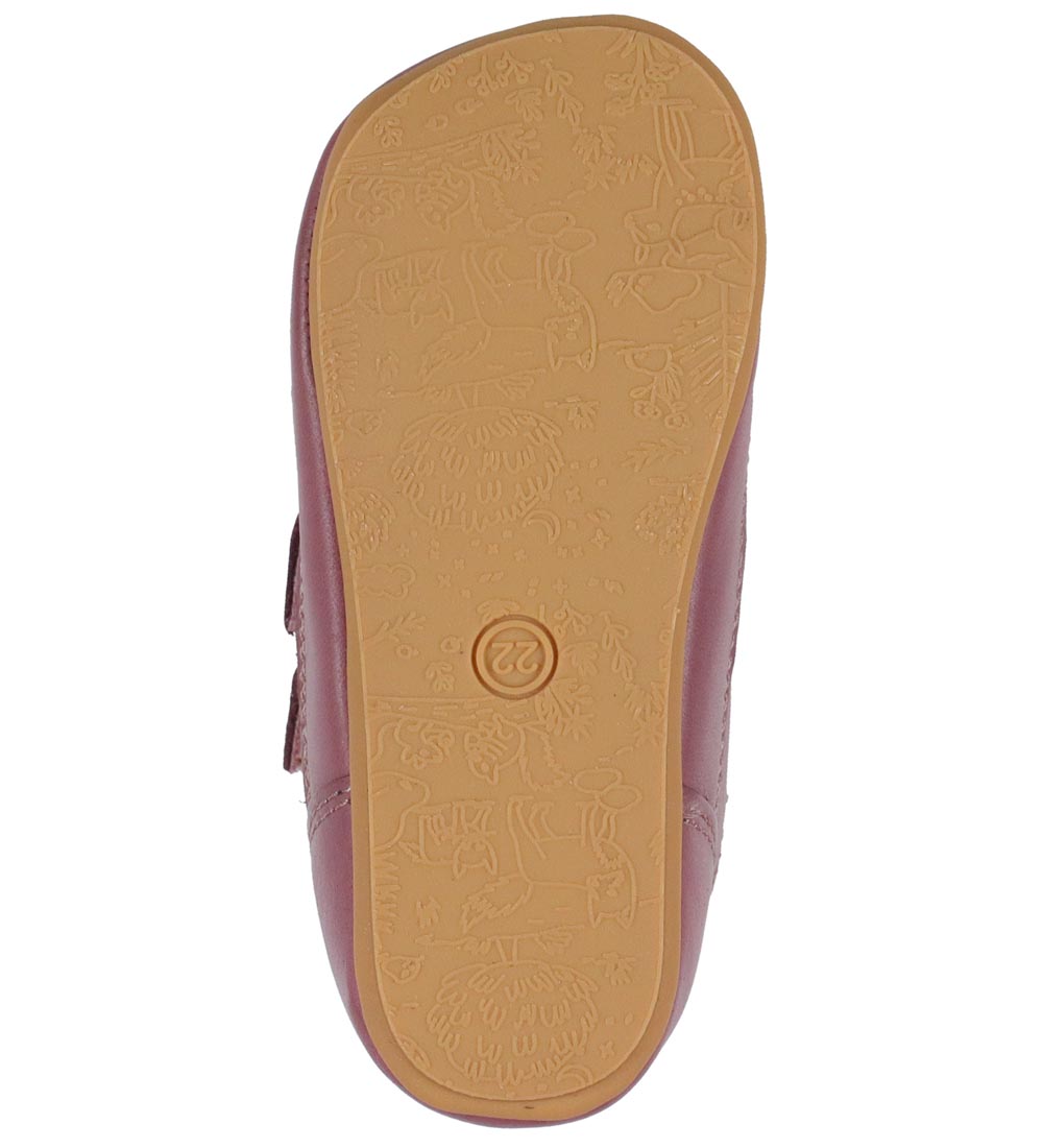 Bundgaard Babysko - Prewalker ll Velcro - Dark Rose