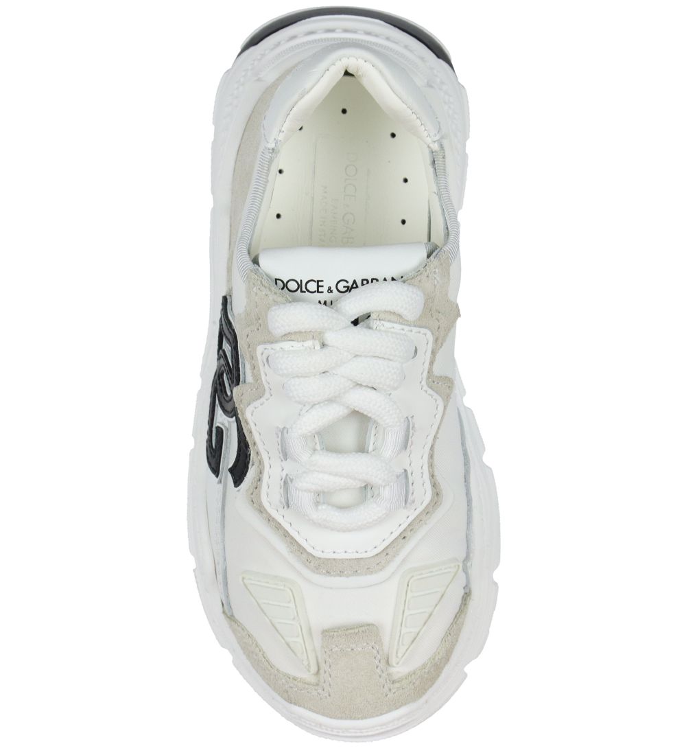 Dolce & Gabbana Sneakers - Next - White/Beige w. Logo