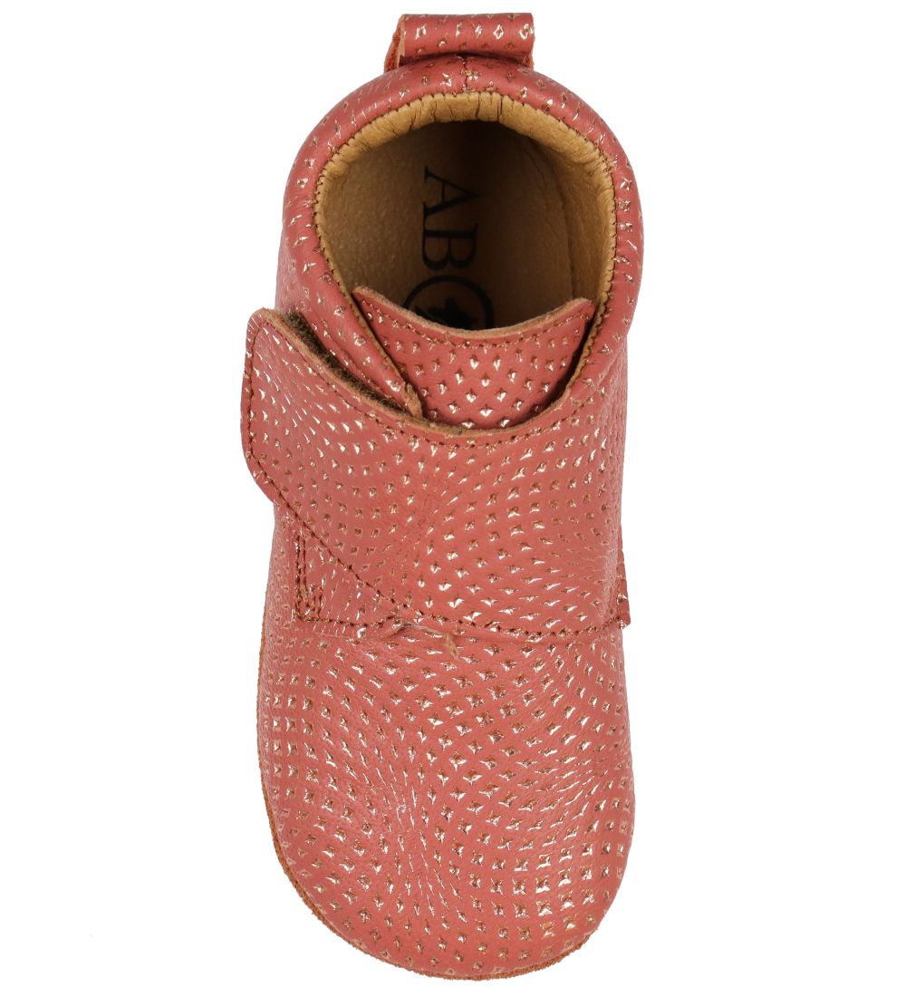 Above Copenhagen Soft Sole Leather Shoes - Dark Rose Gold