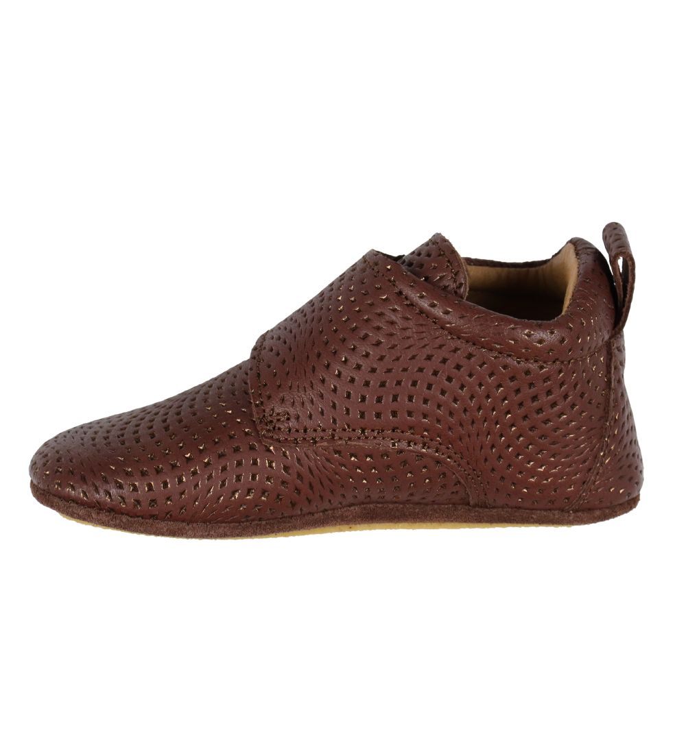 Above Copenhagen Soft Sole Leather Shoes - Bodeaux Gold