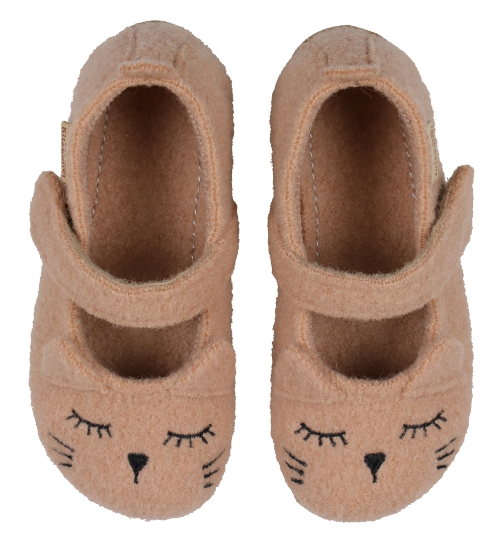 Living Kitzbühel Ballerina Slippers - Wool - Fandango w. Cat