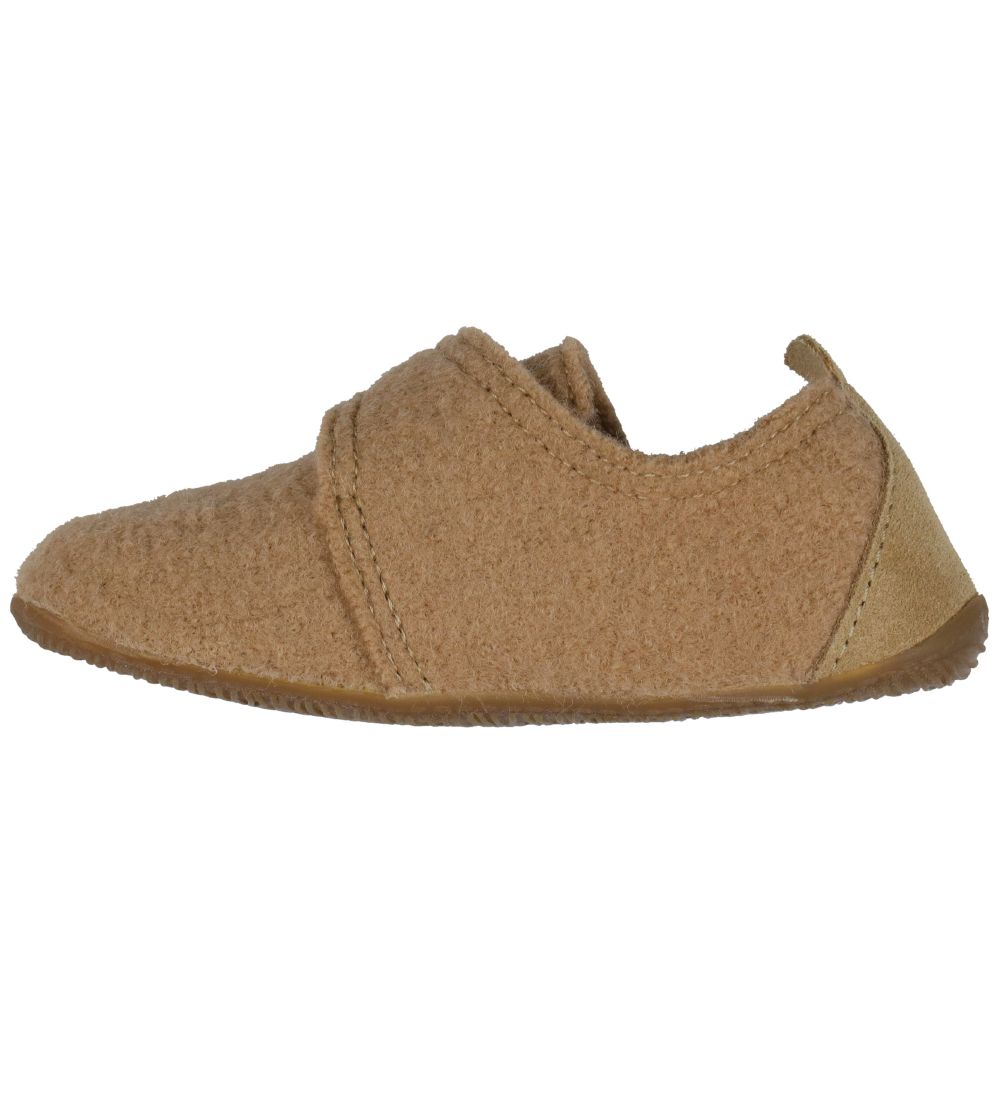 Living Kitzbühel Slippers - Wool - Camel