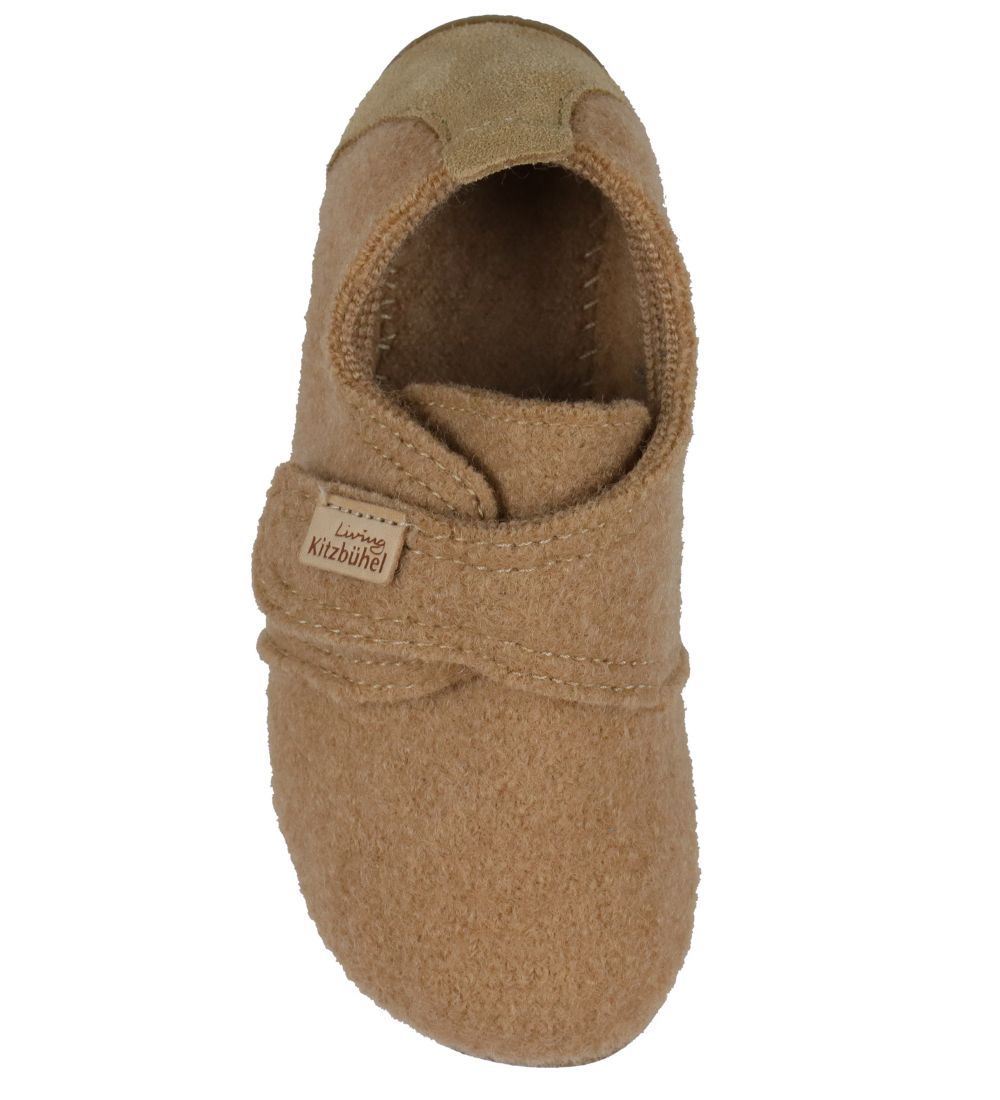 Living Kitzbühel Slippers - Wool - Camel