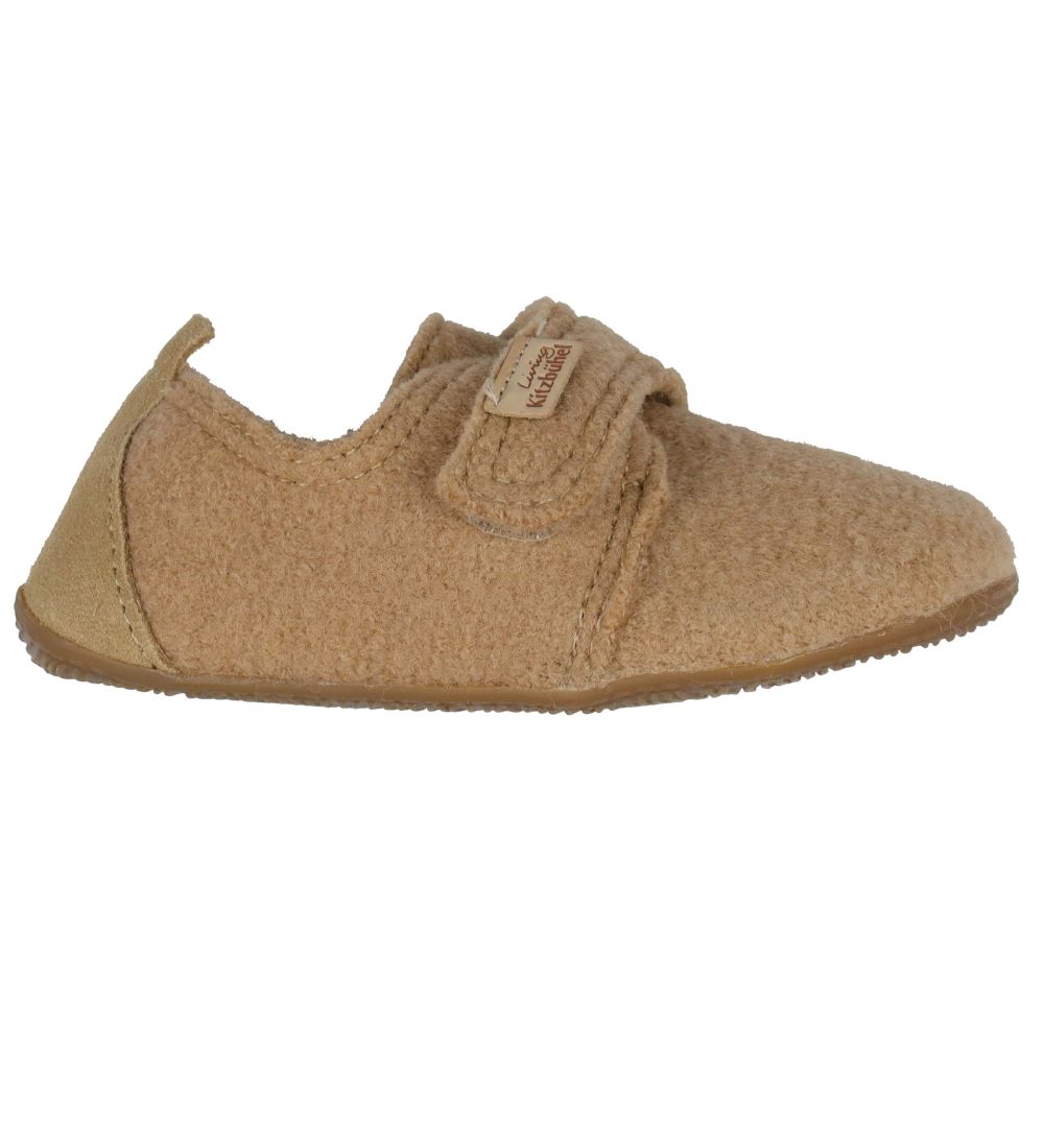 Living Kitzbühel Slippers - Wool - Camel