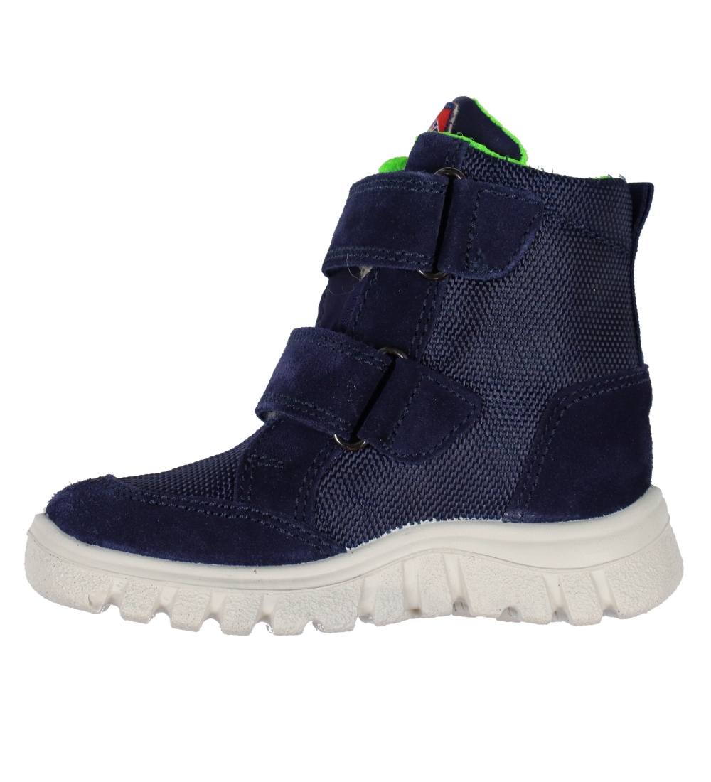 Naturino Winter Boots - Geminae - Navy/Green Flour
