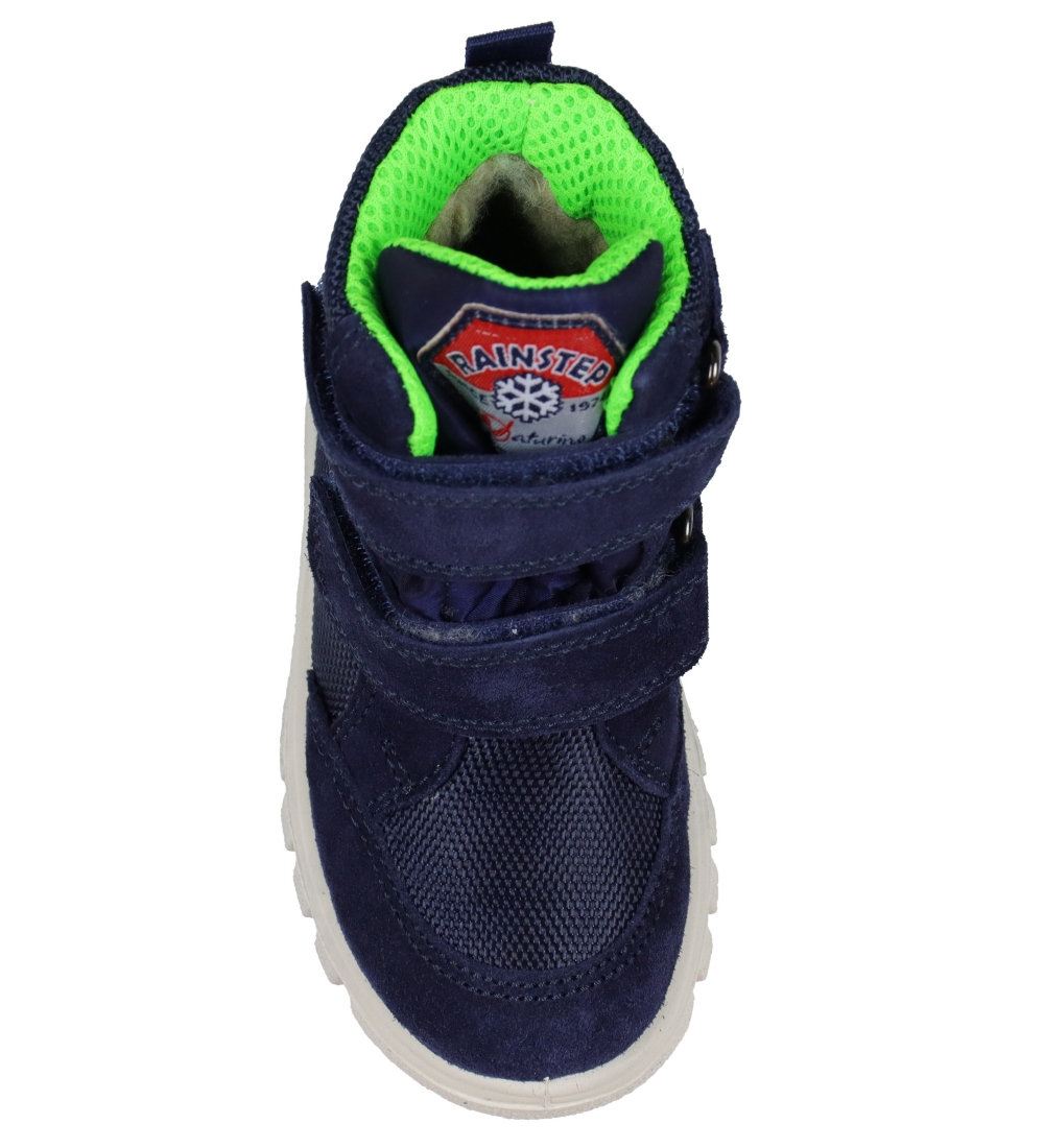 Naturino Winter Boots - Geminae - Navy/Green Flour